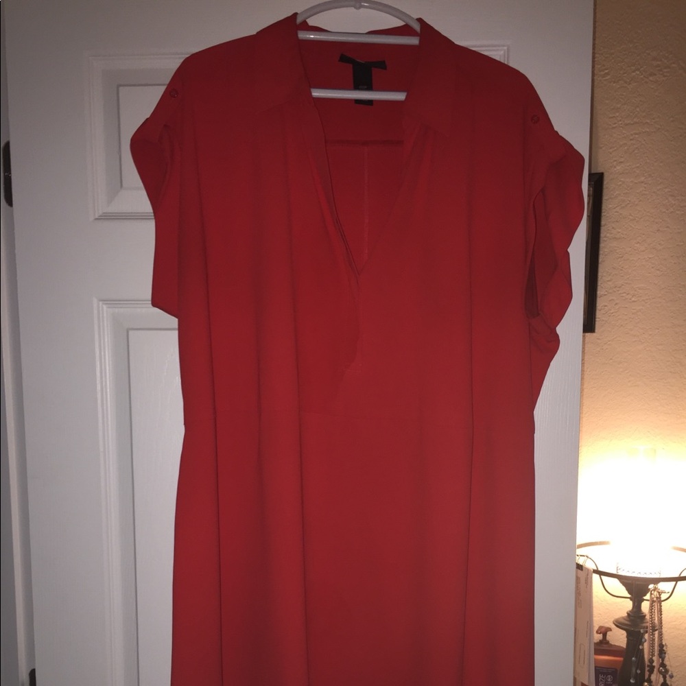 Shirt-style dress